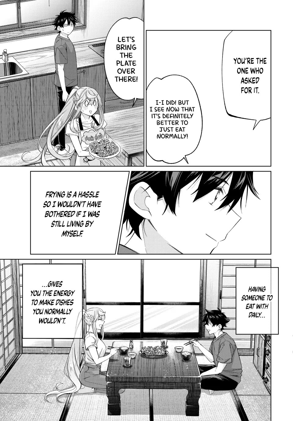 I Found a Female Knight in a Rice Field, in the Countryside They Think She’s My Wife chapter 57 page 21