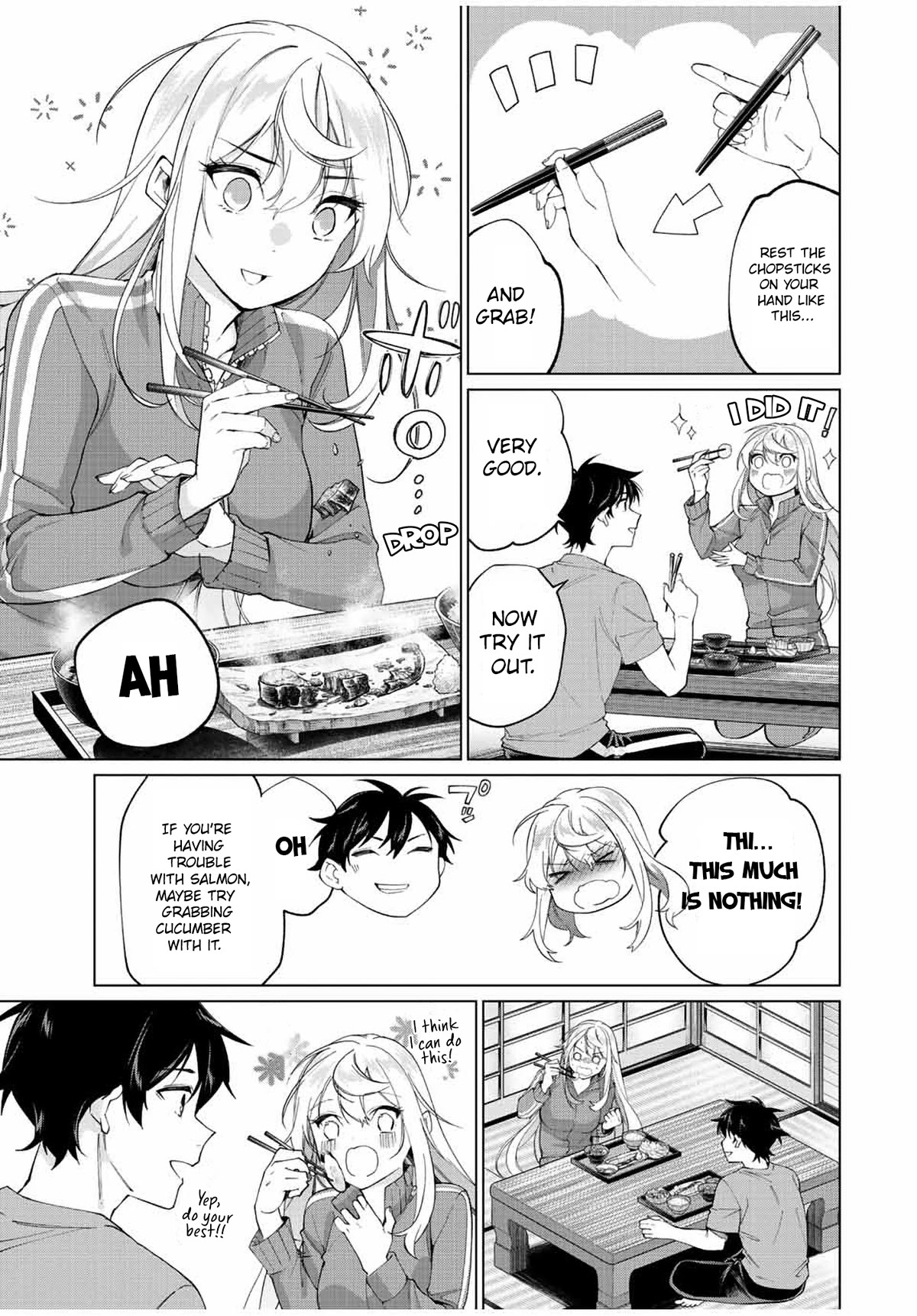 I Found a Female Knight in a Rice Field, in the Countryside They Think She’s My Wife chapter 7 page 3