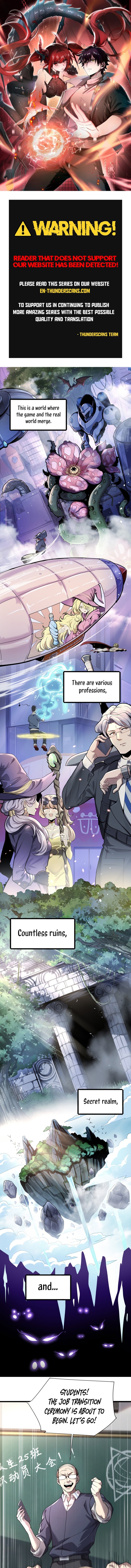 I Got The Weakest Class, Dragon Tamer!? chapter 1 page 1