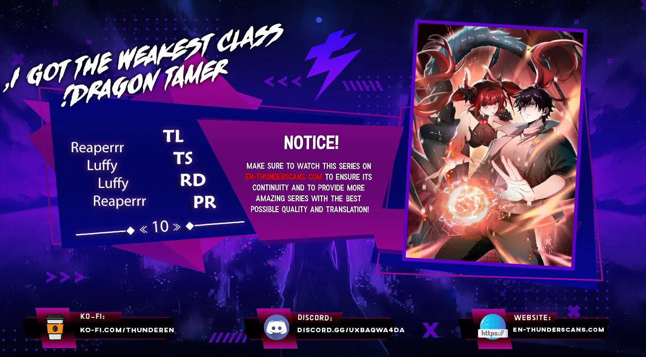 I Got The Weakest Class, Dragon Tamer!? chapter 10 page 1
