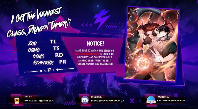 I Got The Weakest Class, Dragon Tamer!? chapter 17 page 1