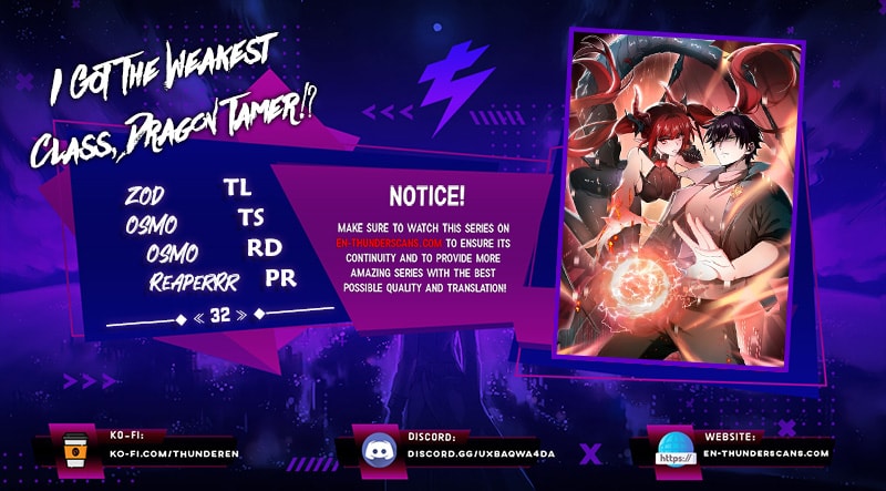 I Got The Weakest Class, Dragon Tamer!? chapter 32 page 1