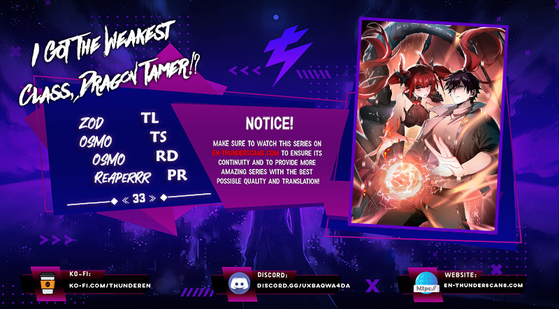 I Got The Weakest Class, Dragon Tamer!? chapter 33 page 1