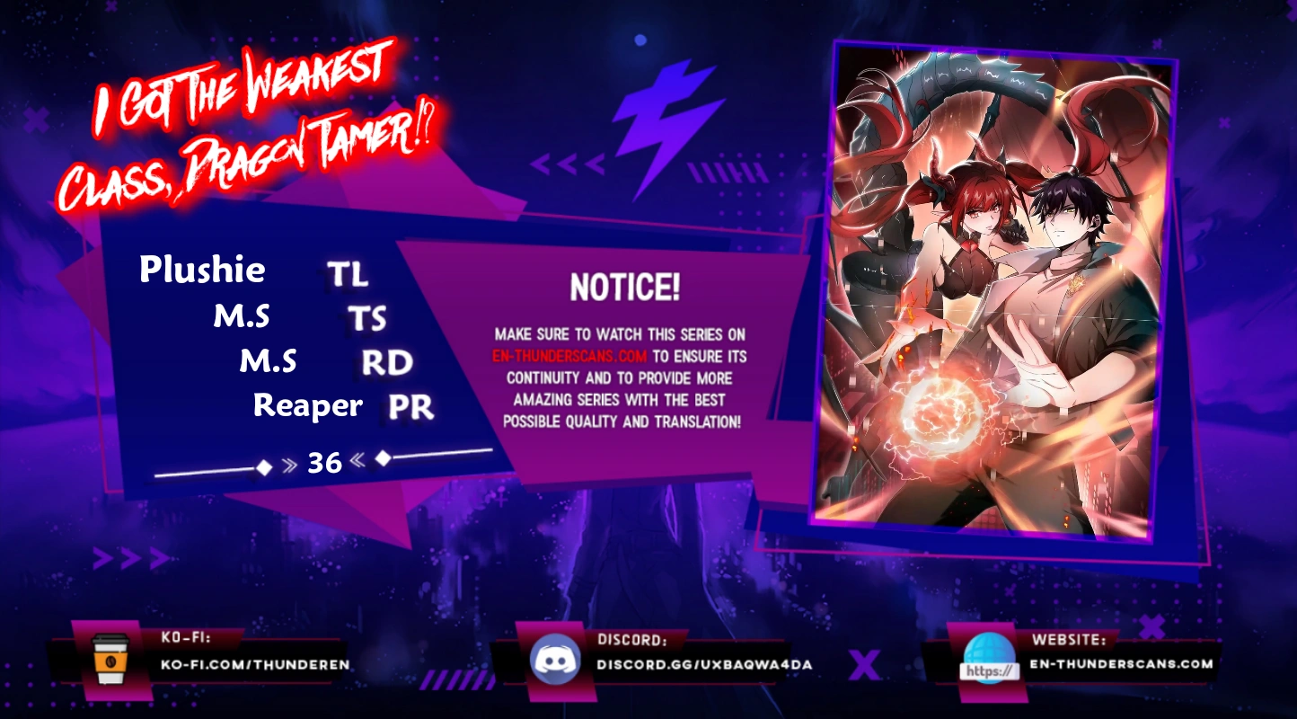 I Got The Weakest Class, Dragon Tamer!? chapter 36 page 1