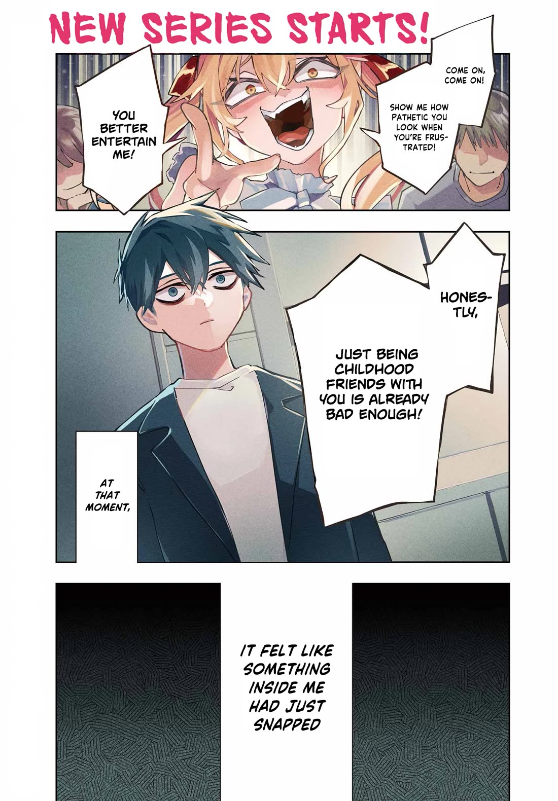 I Hate That We’re Childhood Friends! — My Rise to the Top of School Life with an S-Rank Beauty Begins After a Falling-Out chapter 1 page 2