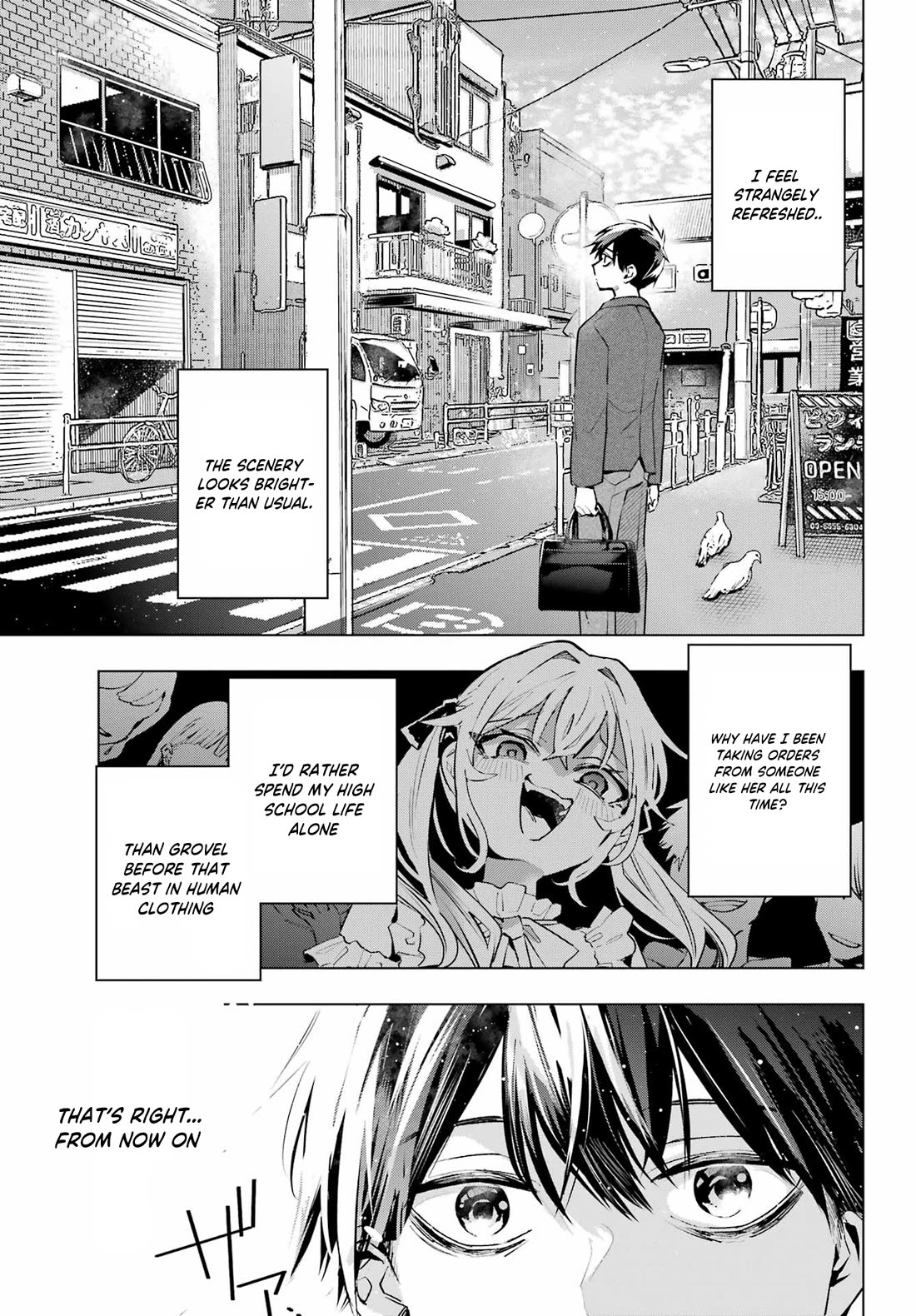 I Hate That We’re Childhood Friends! — My Rise to the Top of School Life with an S-Rank Beauty Begins After a Falling-Out chapter 1 page 21