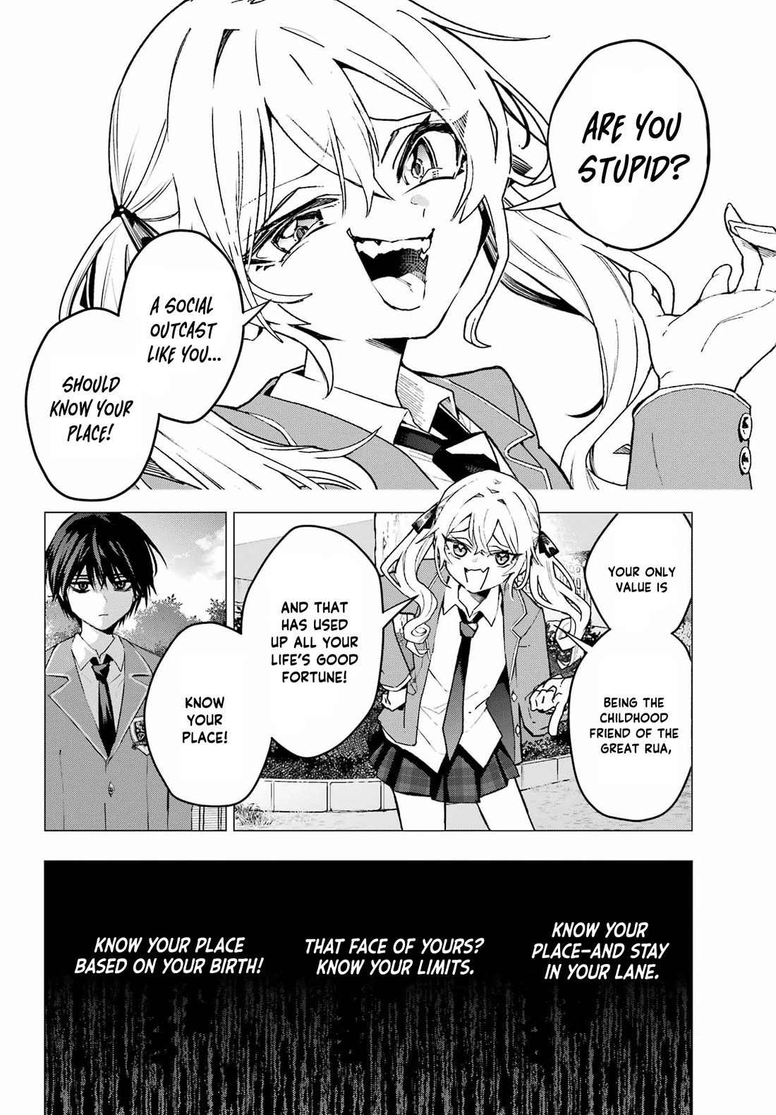 I Hate That We’re Childhood Friends! — My Rise to the Top of School Life with an S-Rank Beauty Begins After a Falling-Out chapter 1 page 7
