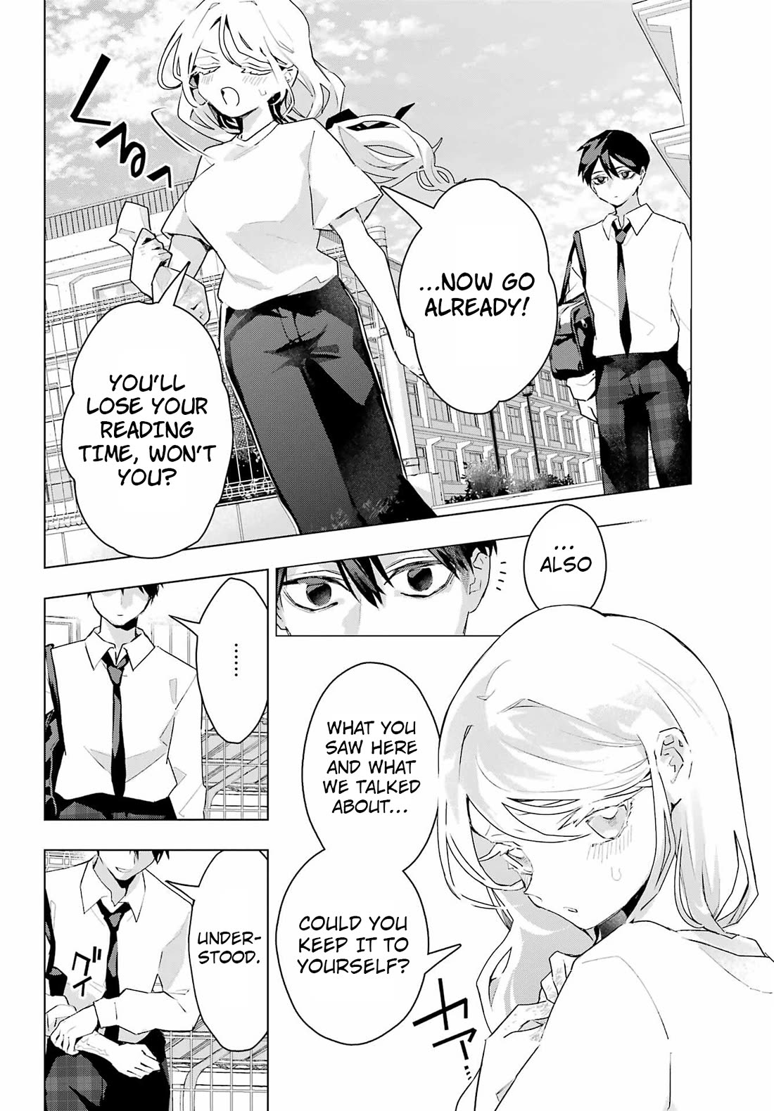 I Hate That We’re Childhood Friends! — My Rise to the Top of School Life with an S-Rank Beauty Begins After a Falling-Out chapter 14 page 8