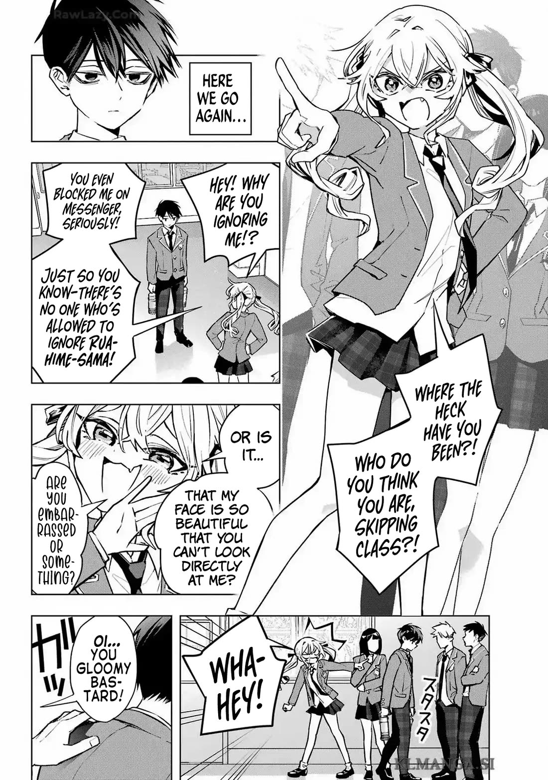 I Hate That We’re Childhood Friends! — My Rise to the Top of School Life with an S-Rank Beauty Begins After a Falling-Out chapter 2 page 18