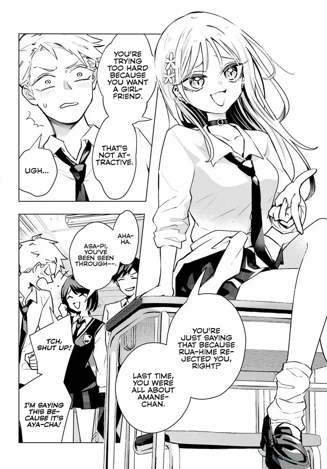 I Hate That We’re Childhood Friends! — My Rise to the Top of School Life with an S-Rank Beauty Begins After a Falling-Out chapter 5 page 4