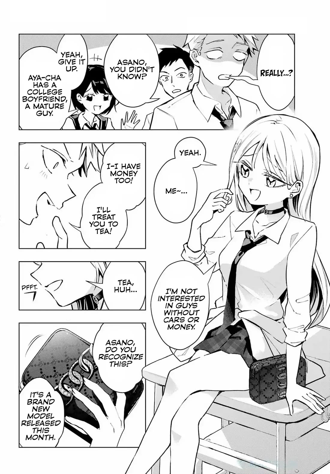 I Hate That We’re Childhood Friends! — My Rise to the Top of School Life with an S-Rank Beauty Begins After a Falling-Out chapter 5 page 6