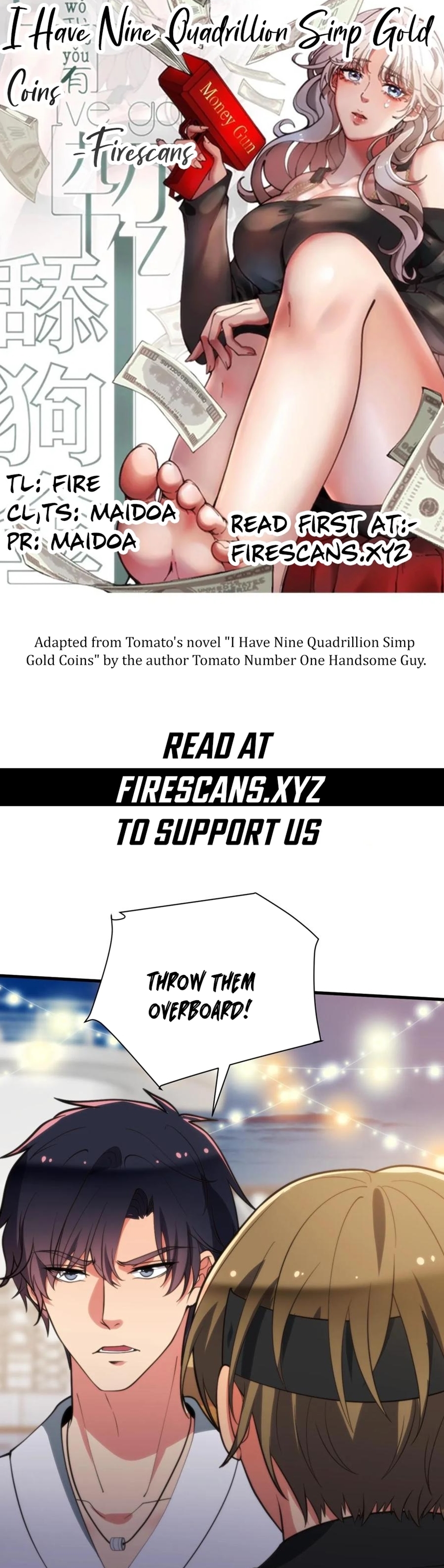 I Have Nine Quadrillion Simp Gold Coins chapter 265 page 1