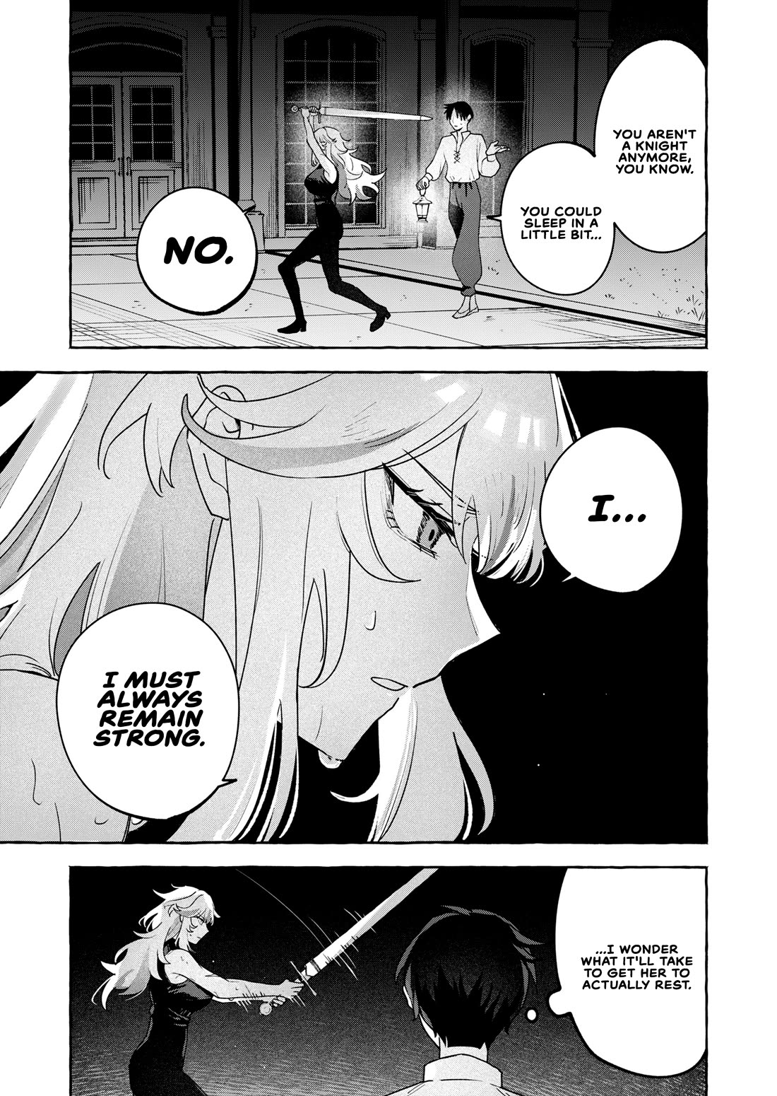 I Kept Spoiling a Female Knight Who Knew Nothing but Fighting chapter 2 page 3