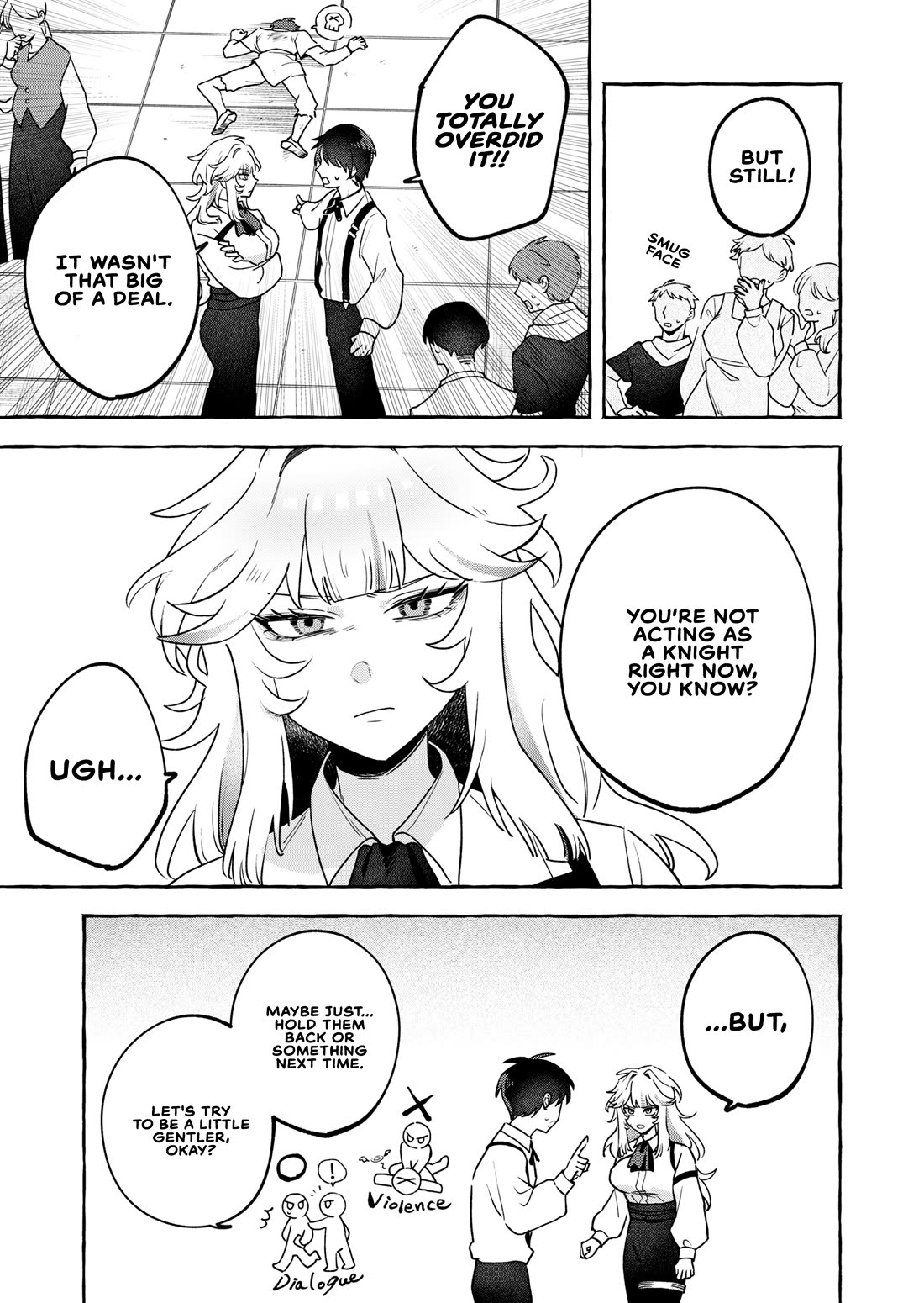 I Kept Spoiling a Female Knight Who Knew Nothing but Fighting chapter 3 page 5