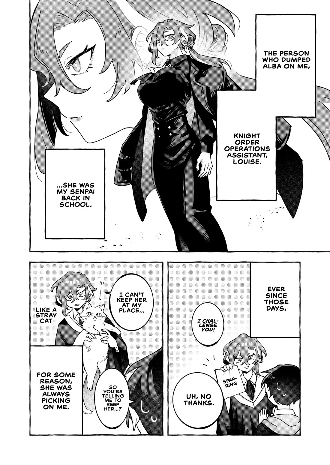I Kept Spoiling a Female Knight Who Knew Nothing but Fighting chapter 4 page 4