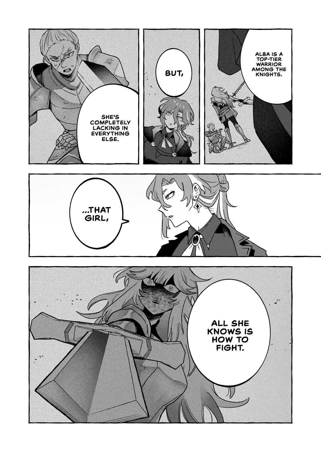 I Kept Spoiling a Female Knight Who Knew Nothing but Fighting chapter 4 page 8