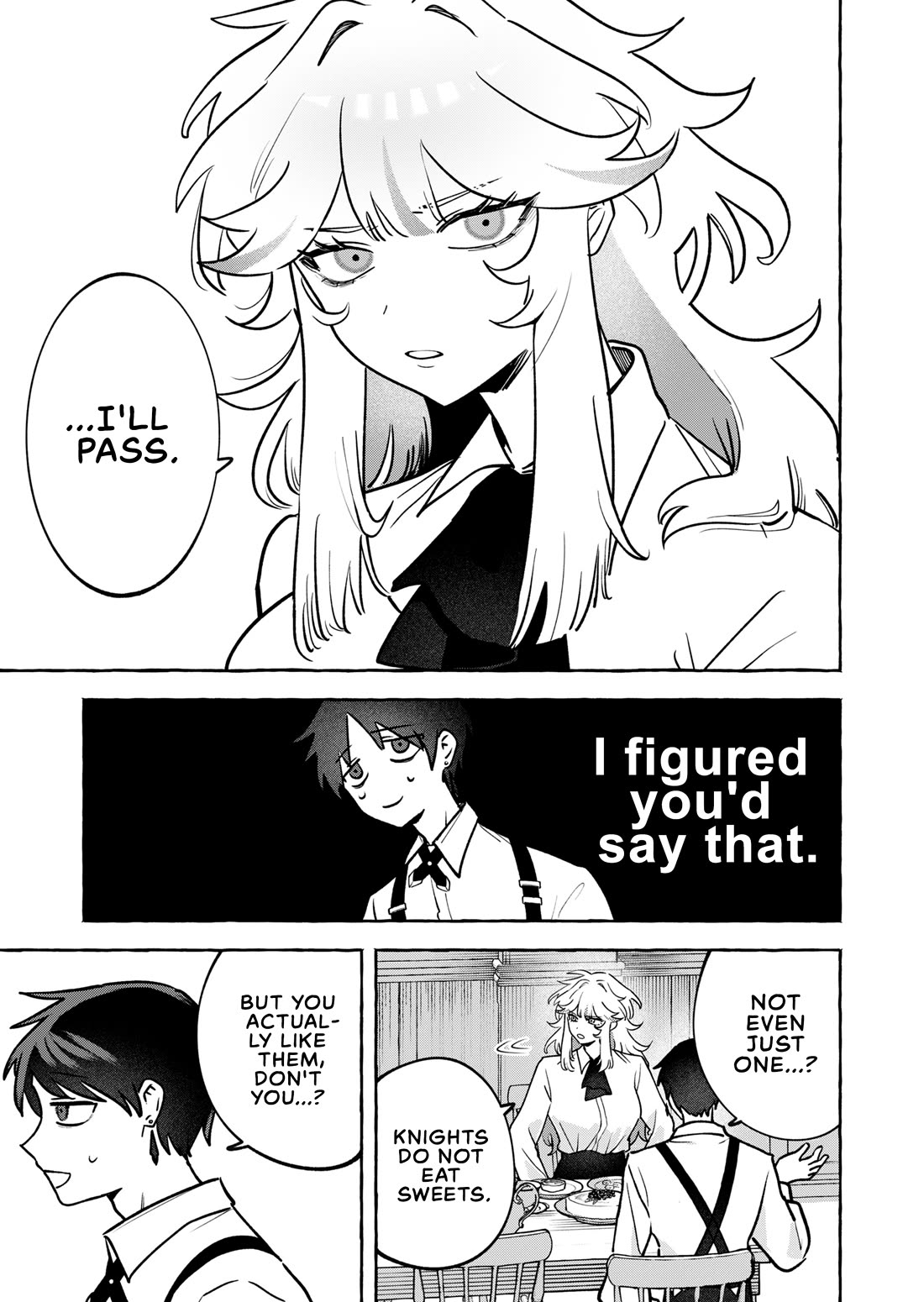 I Kept Spoiling a Female Knight Who Knew Nothing but Fighting chapter 7 page 3