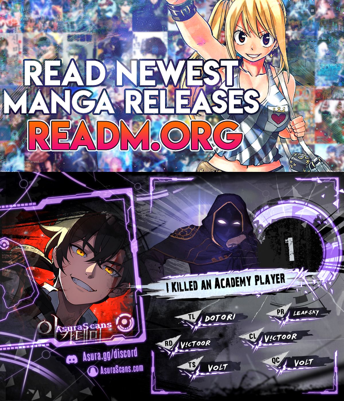 I Killed an Academy Player chapter 1 page 1