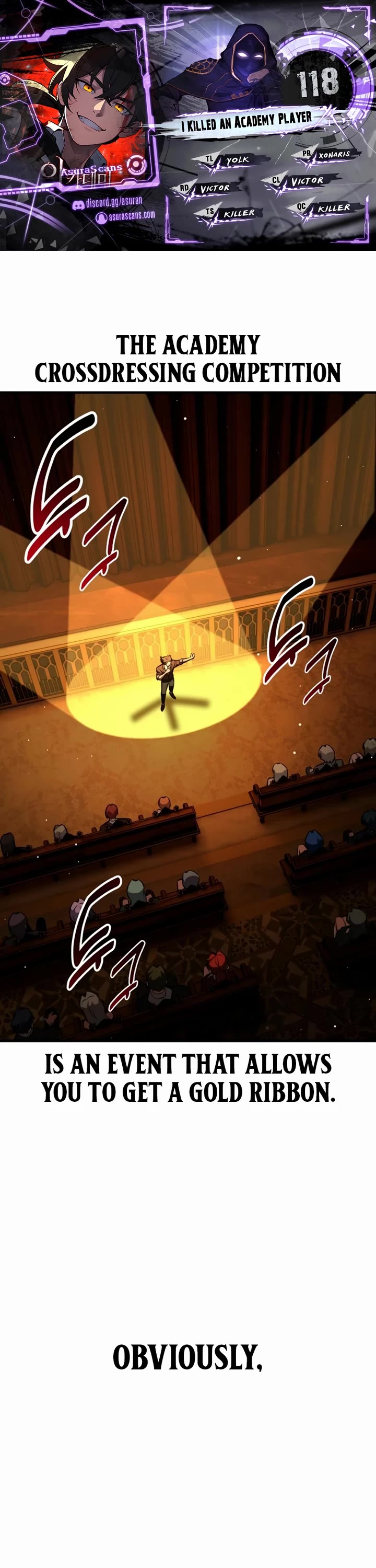 I Killed an Academy Player chapter 118 page 1