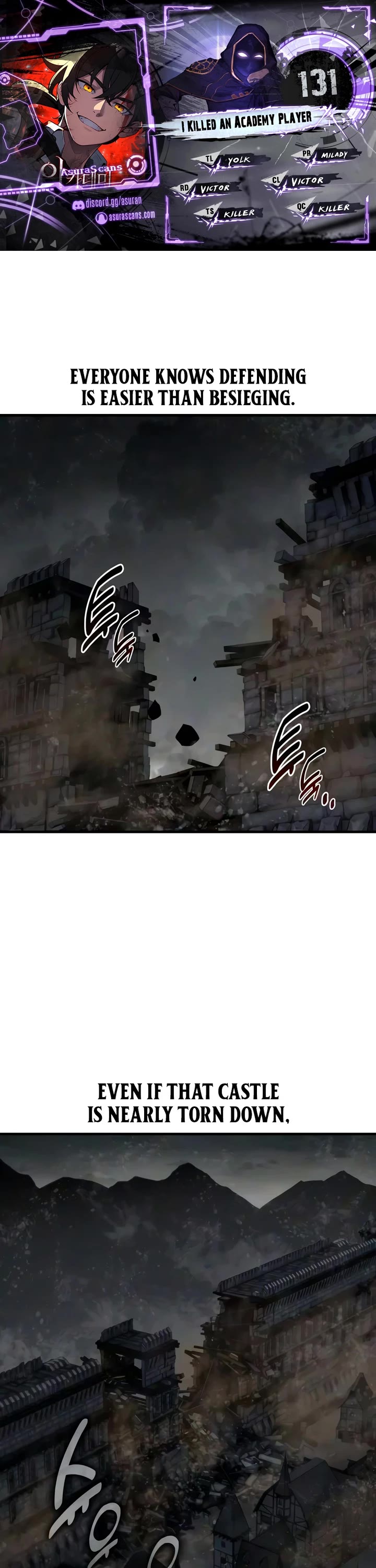 I Killed an Academy Player chapter 131 page 1