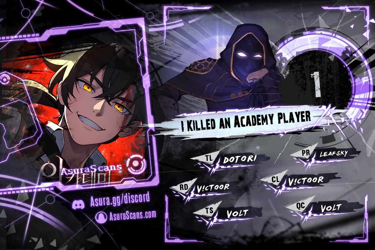I Killed the Player of the Academy chapter 1 page 1