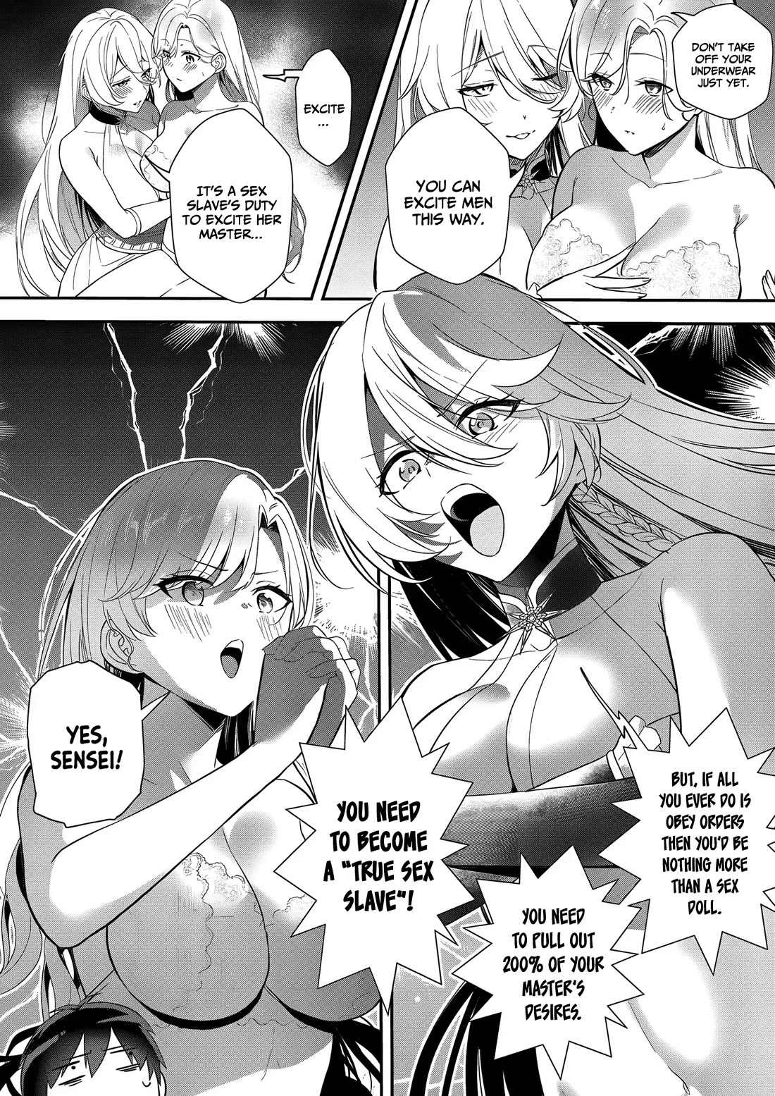 I May Be a Villainess, but Please Make Me Your Sex Slave! chapter 12 page 4