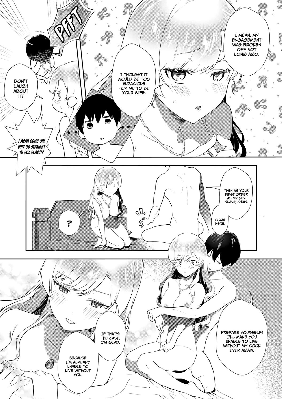 I May Be a Villainess, but Please Make Me Your Sex Slave! chapter 2 page 24