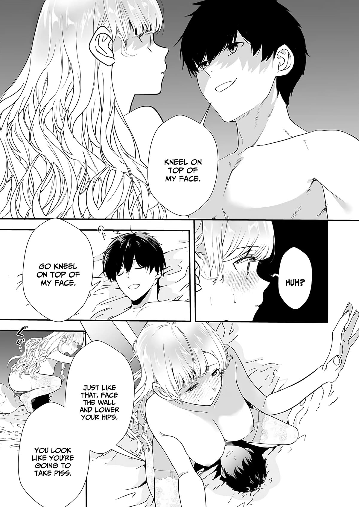 I May Be a Villainess, but Please Make Me Your Sex Slave! chapter 4 page 12