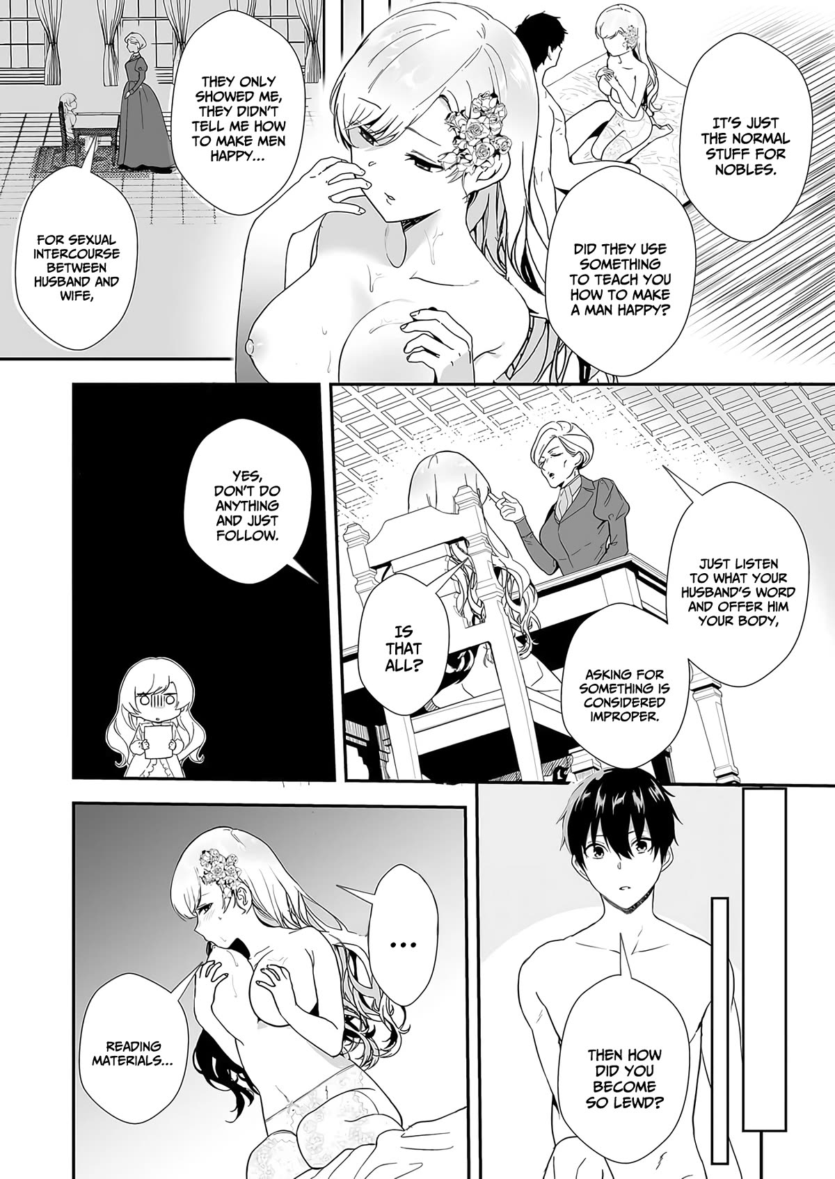 I May Be a Villainess, but Please Make Me Your Sex Slave! chapter 4 page 4