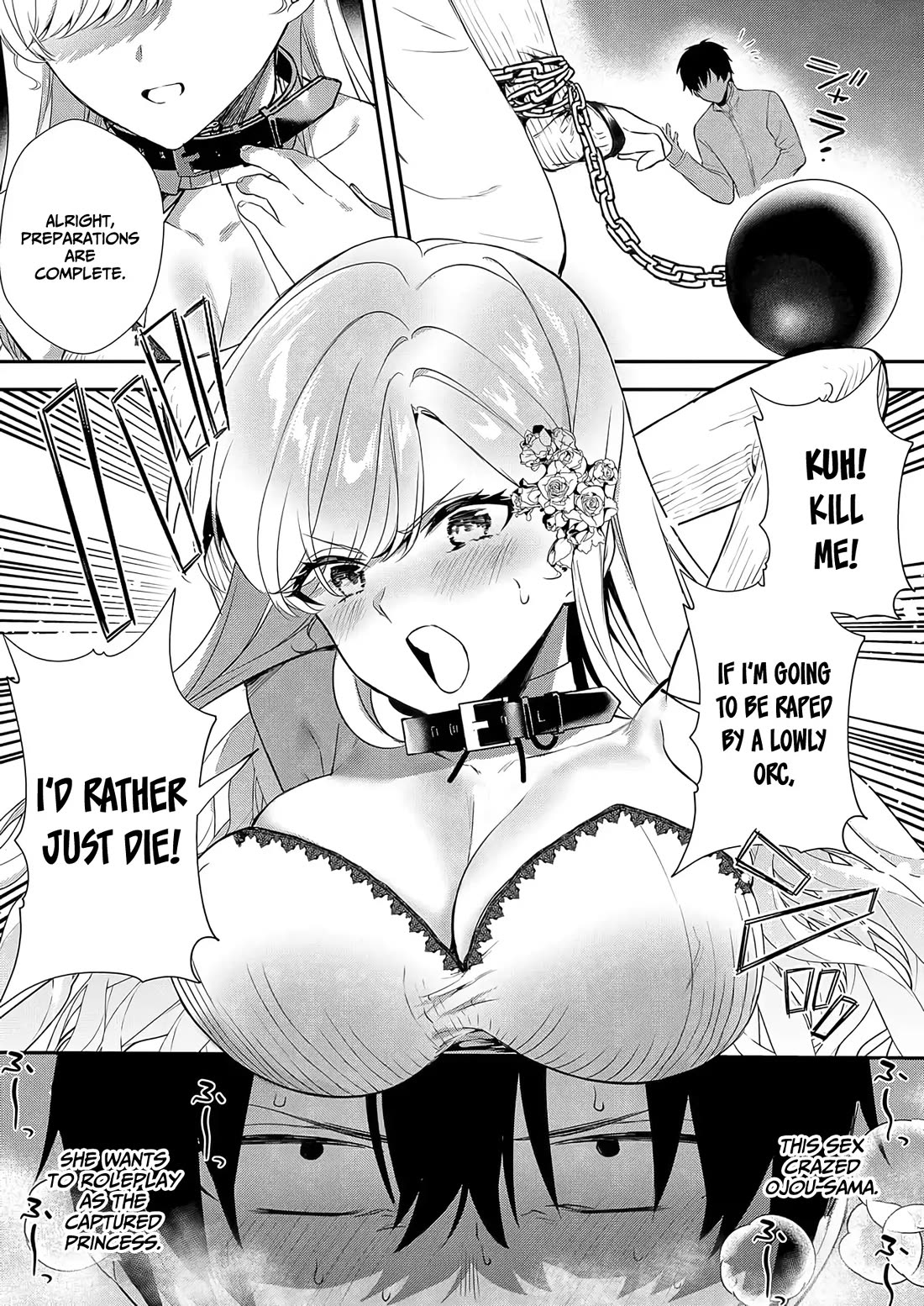 I May Be a Villainess, but Please Make Me Your Sex Slave! chapter 7 page 25