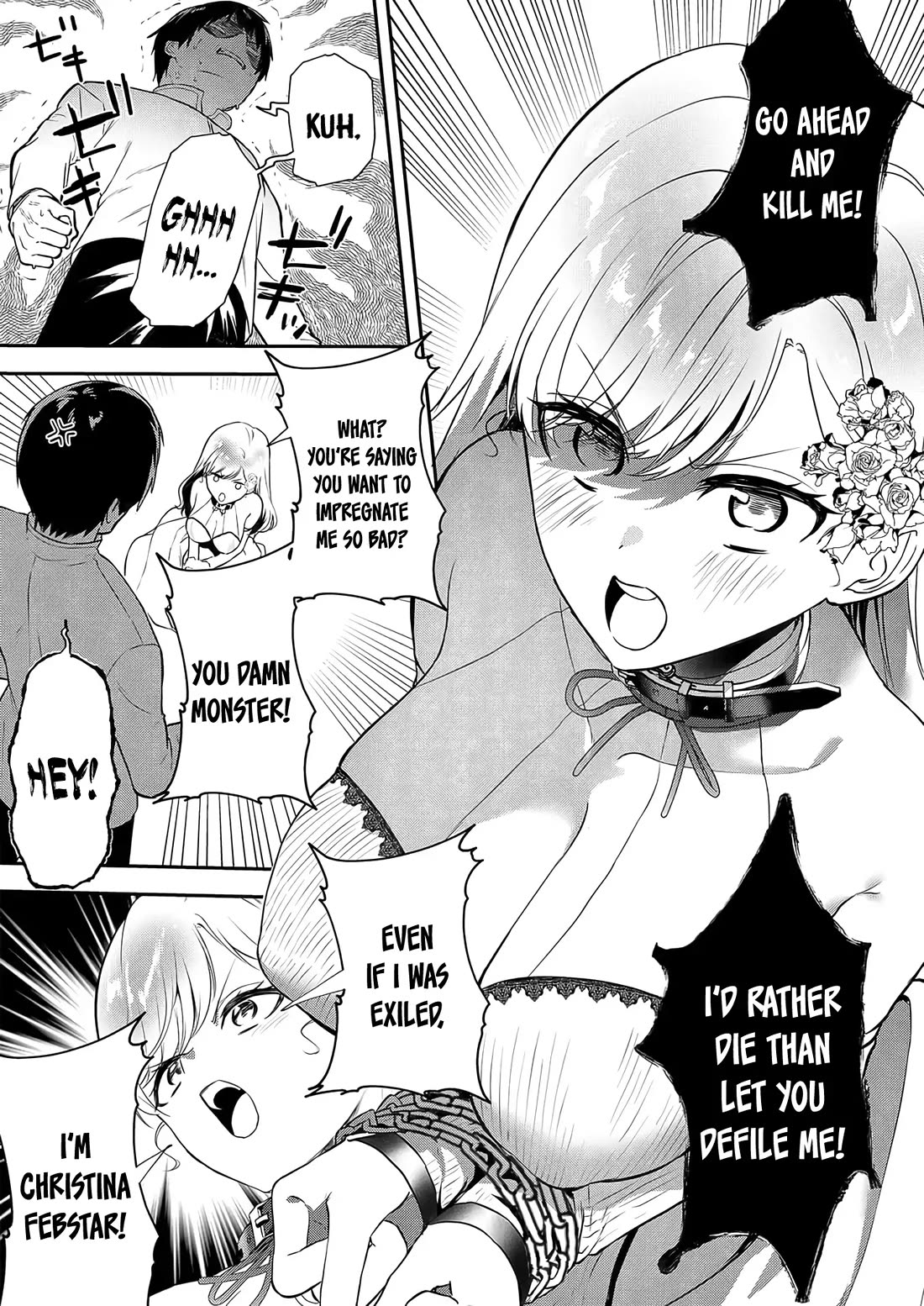 I May Be a Villainess, but Please Make Me Your Sex Slave! chapter 8 page 2