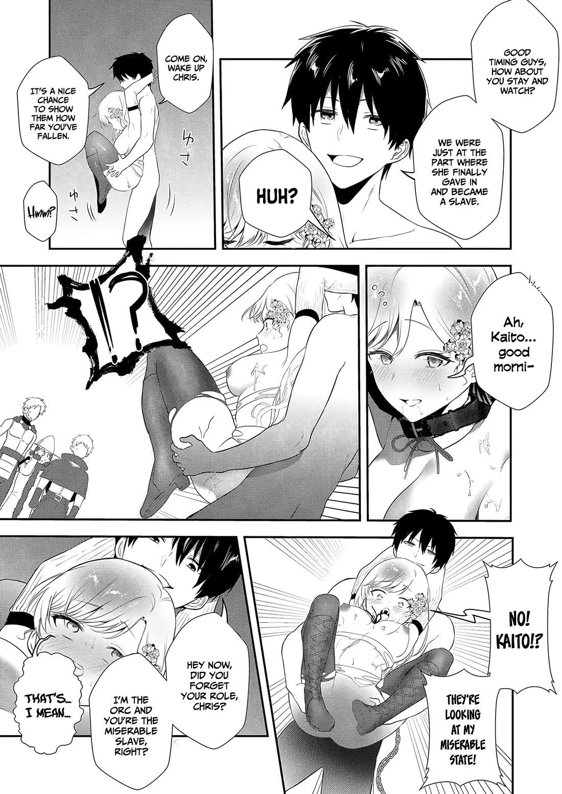 I May Be a Villainess, but Please Make Me Your Sex Slave! chapter 9 page 24