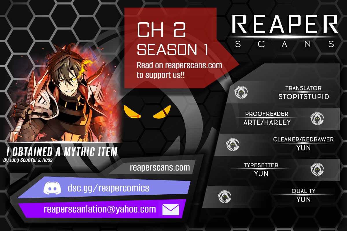 I Obtained A Mythic Item chapter 2 page 1