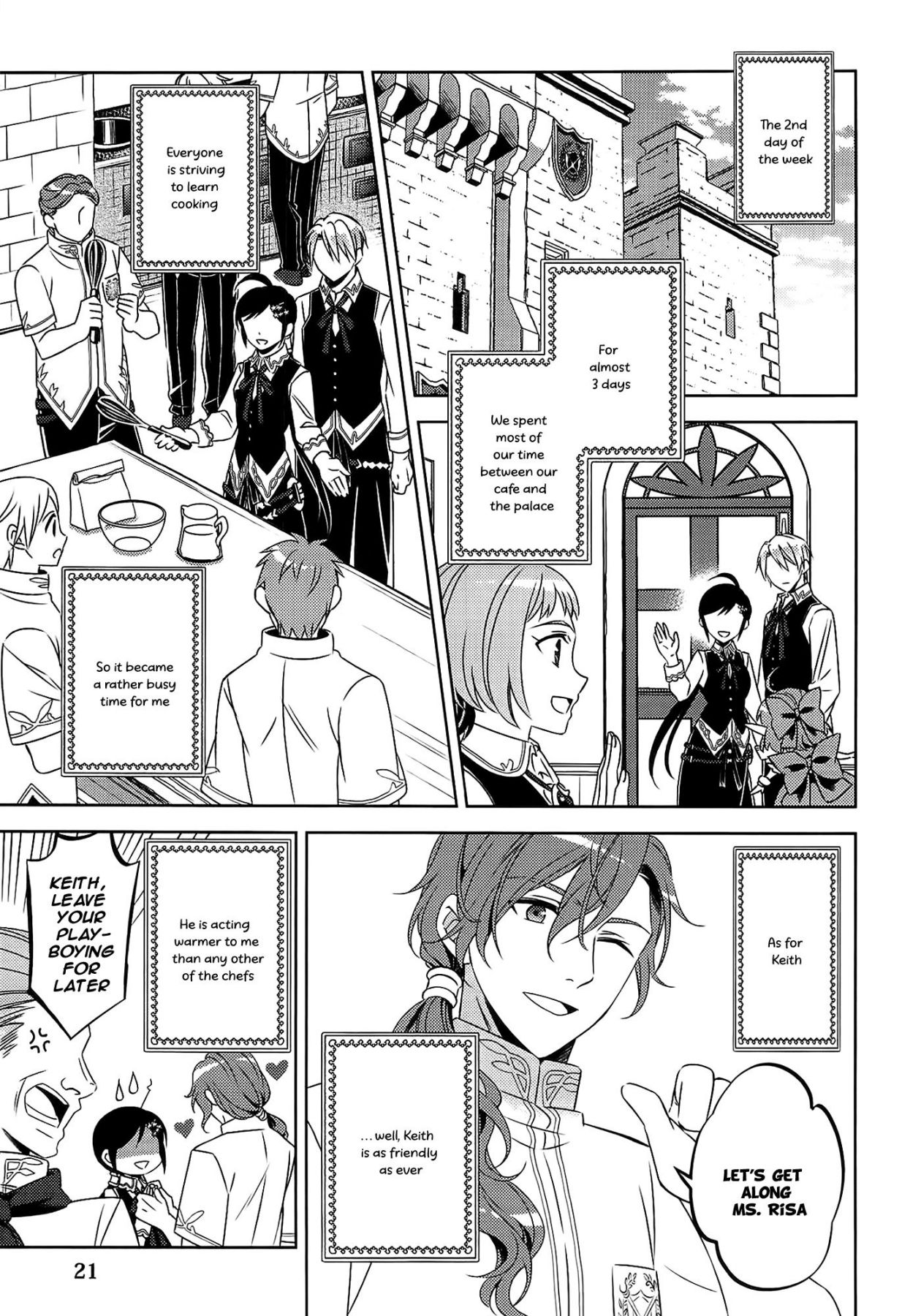 I Opened A Cafe in Another World. chapter 15 page 18