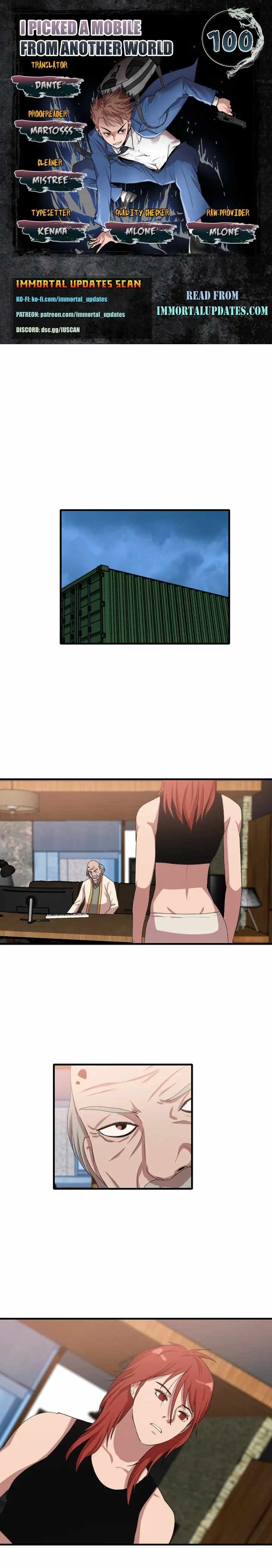 I Picked a Mobile From Another World chapter 100 page 1