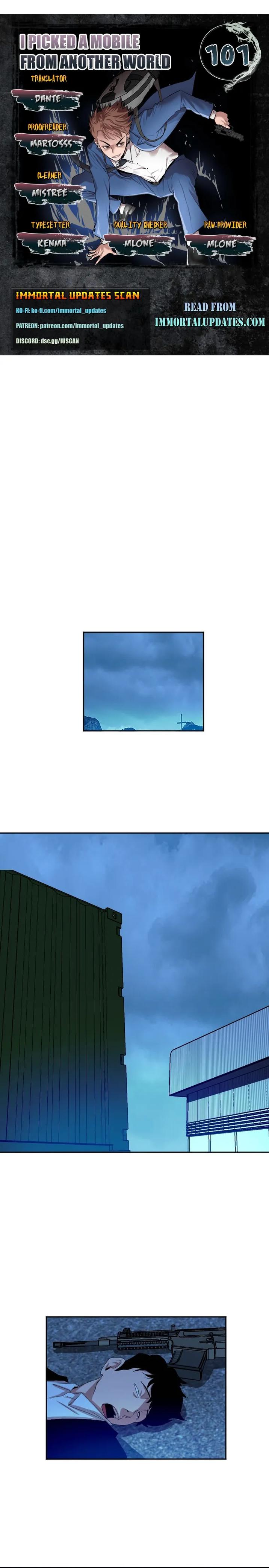 I Picked a Mobile From Another World chapter 101 page 1