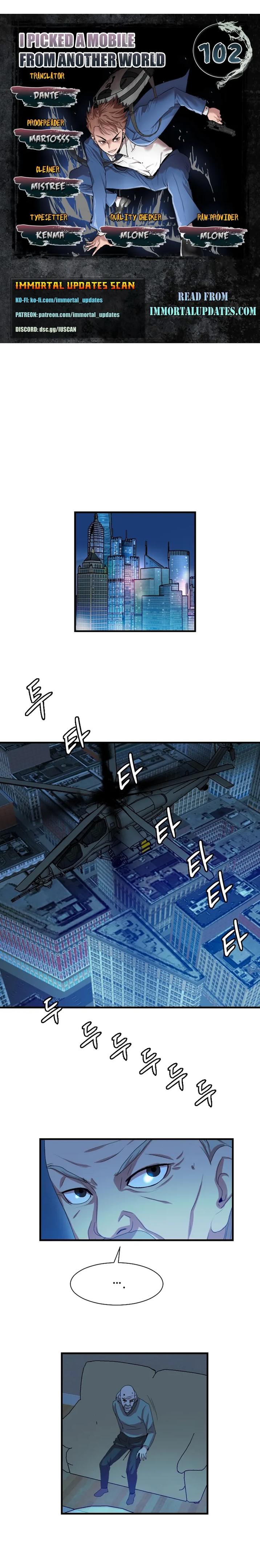 I Picked a Mobile From Another World chapter 102 page 1