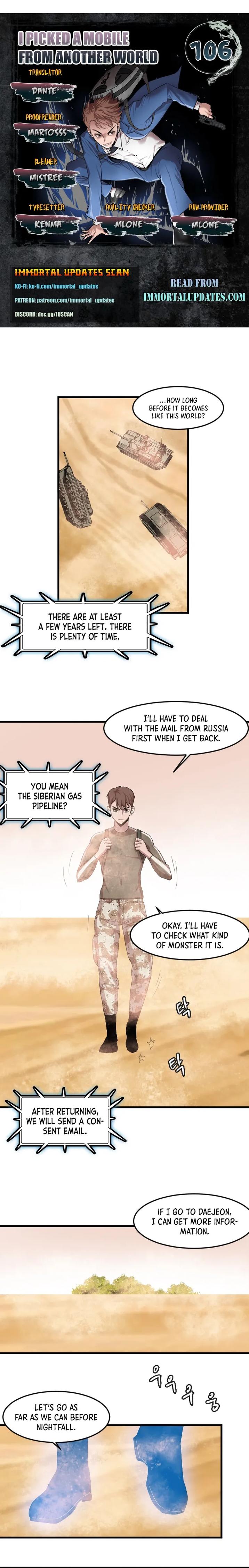 I Picked a Mobile From Another World chapter 106 page 1