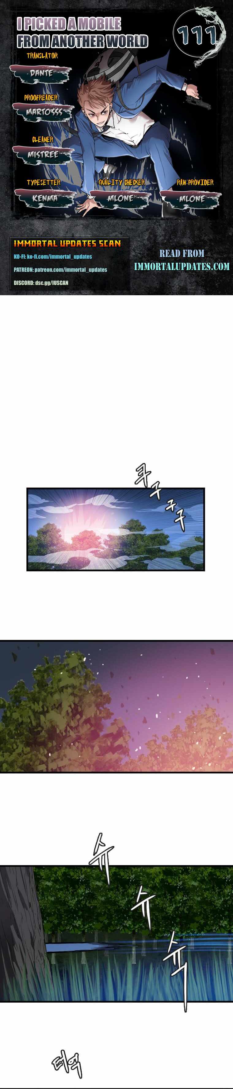 I Picked a Mobile From Another World chapter 111 page 1