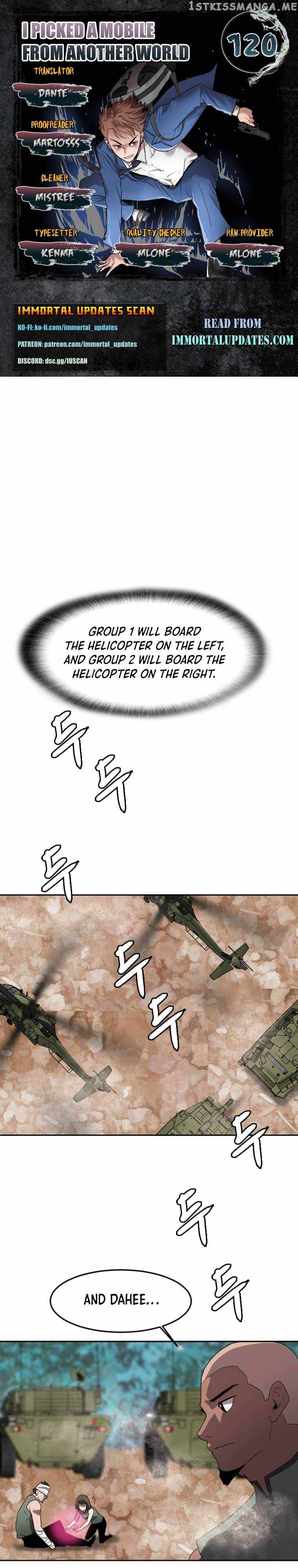 I Picked a Mobile From Another World chapter 120 page 1