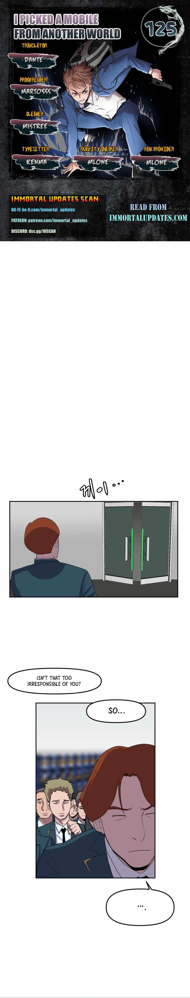 I Picked a Mobile From Another World chapter 125 page 1