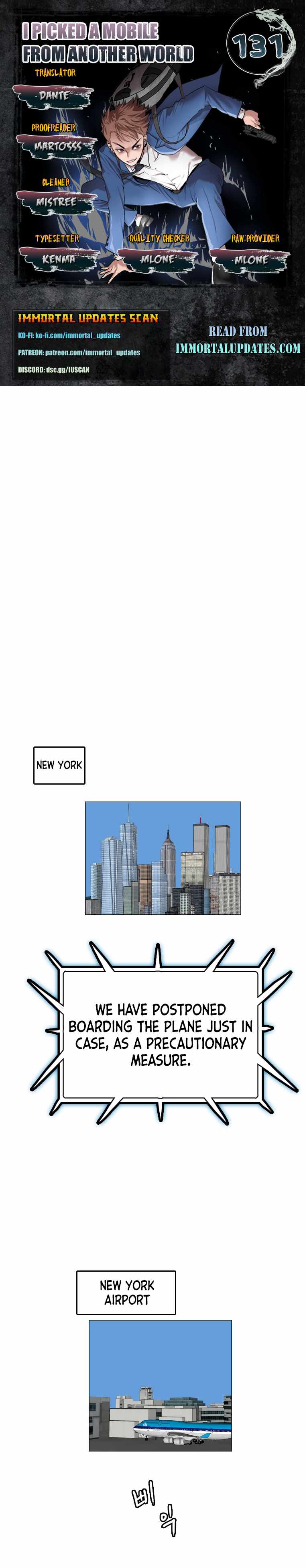 I Picked a Mobile From Another World chapter 131 page 1