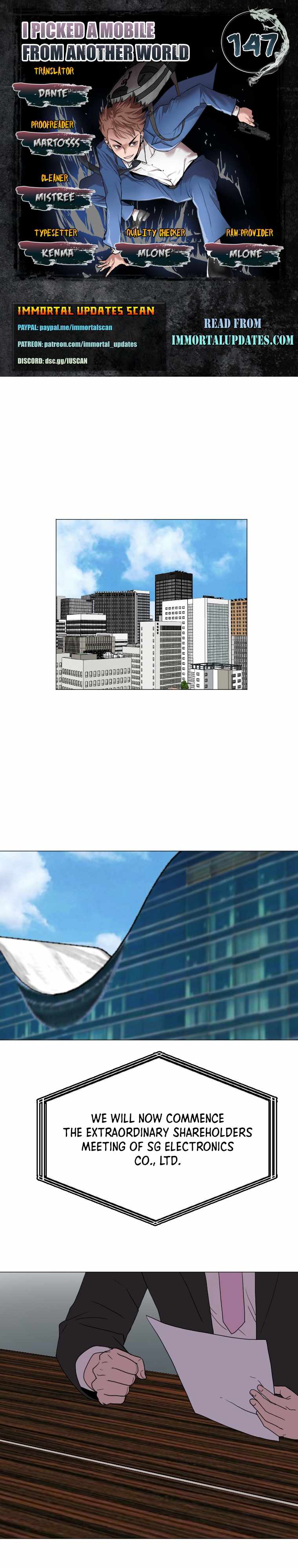 I Picked a Mobile From Another World chapter 147 page 1