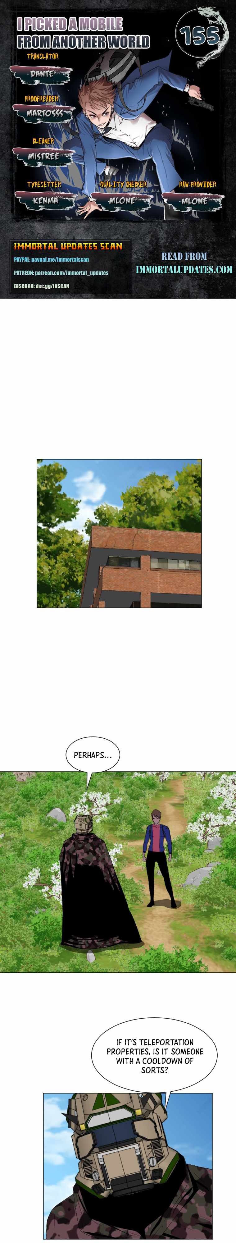 I Picked a Mobile From Another World chapter 155 page 1