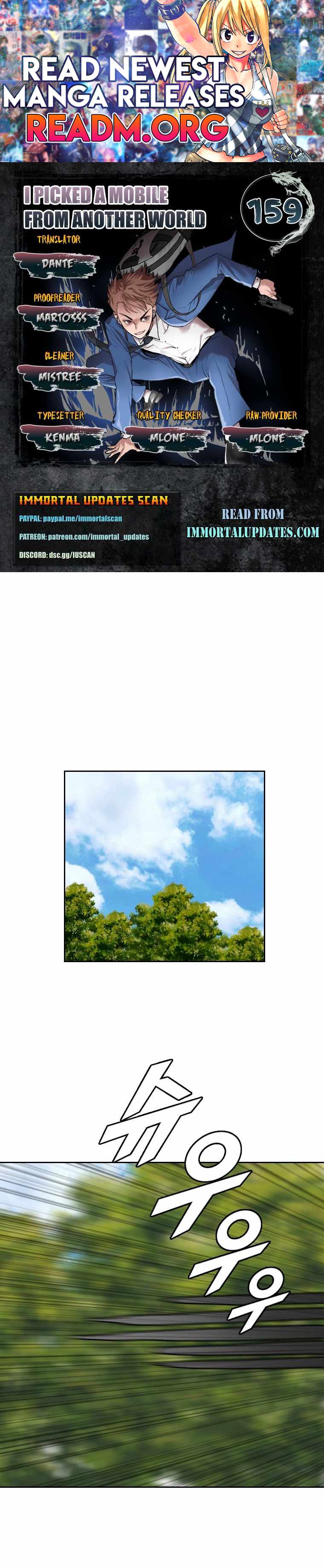 I Picked a Mobile From Another World chapter 159 page 1