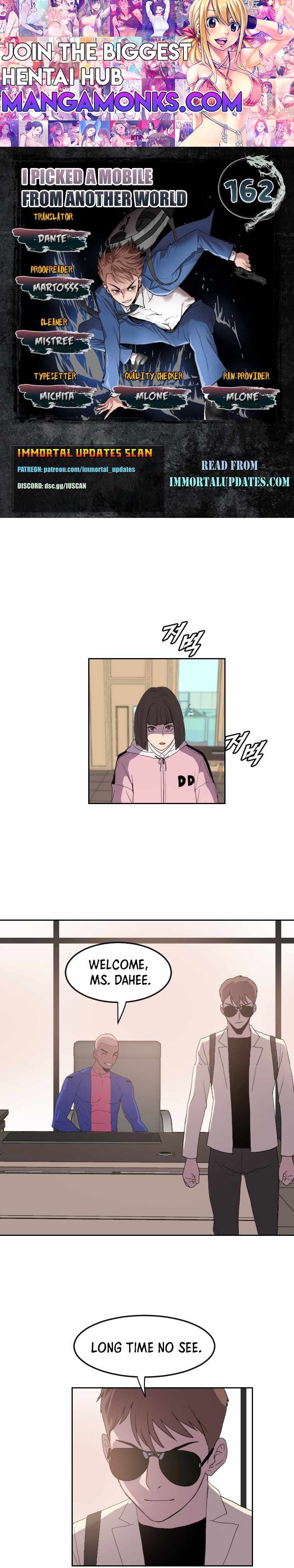 I Picked a Mobile From Another World chapter 162 page 1