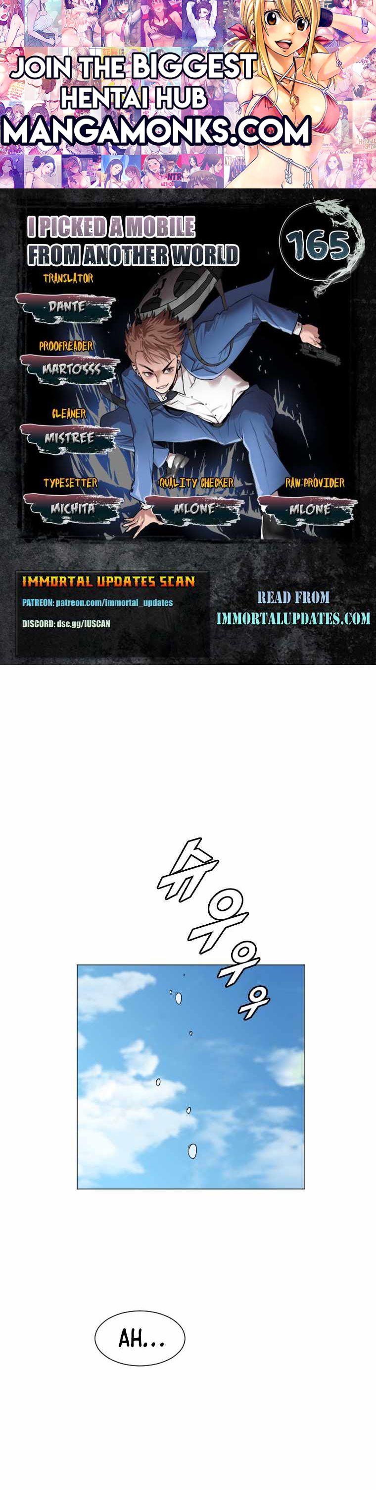 I Picked a Mobile From Another World chapter 165 page 1