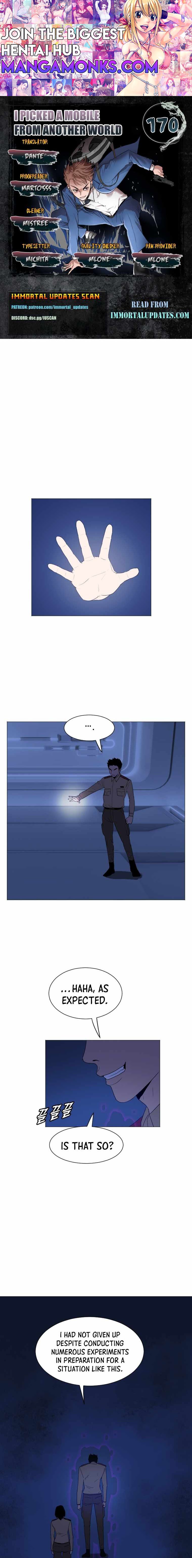 I Picked a Mobile From Another World chapter 170 page 1
