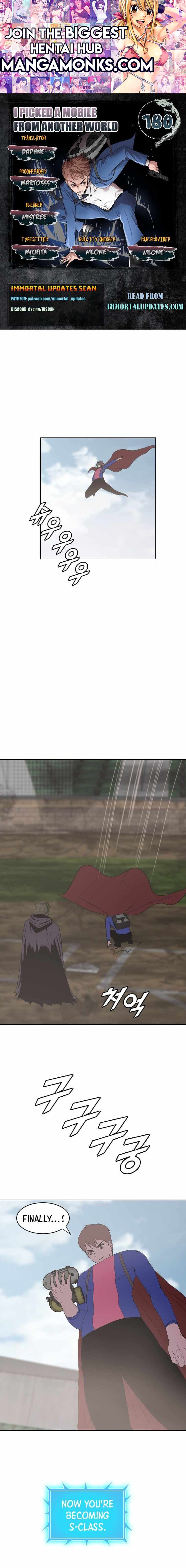 I Picked a Mobile From Another World chapter 180 page 1