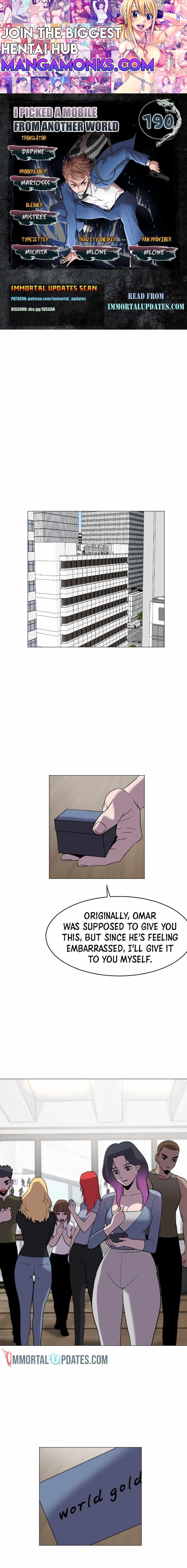 I Picked a Mobile From Another World chapter 190 page 1